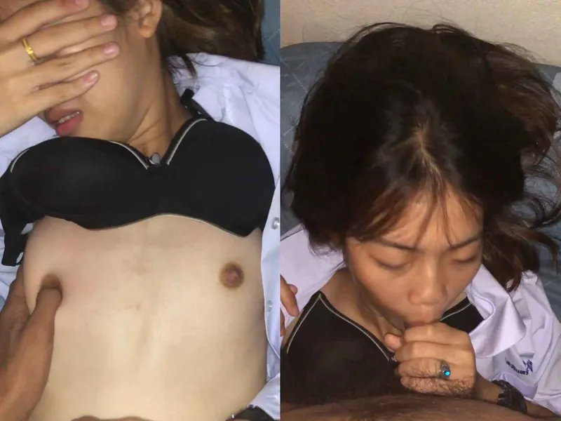 Huấn luyện cô bạn gái sinh viên thành một con đỹ dâm nghiện liếm chim p1